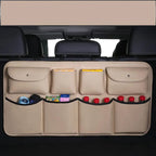 Auto Ease™ Premium Leather Rear Trunk Organizer System