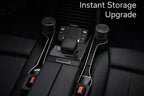 Auto Ease™ Dual Cup Seat Organizer – Front & Rear Storage Upgrade