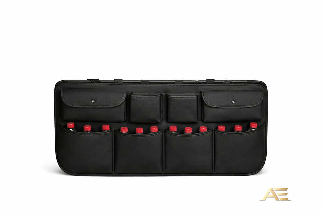 Auto Ease™ Premium Leather Rear Trunk Organizer System