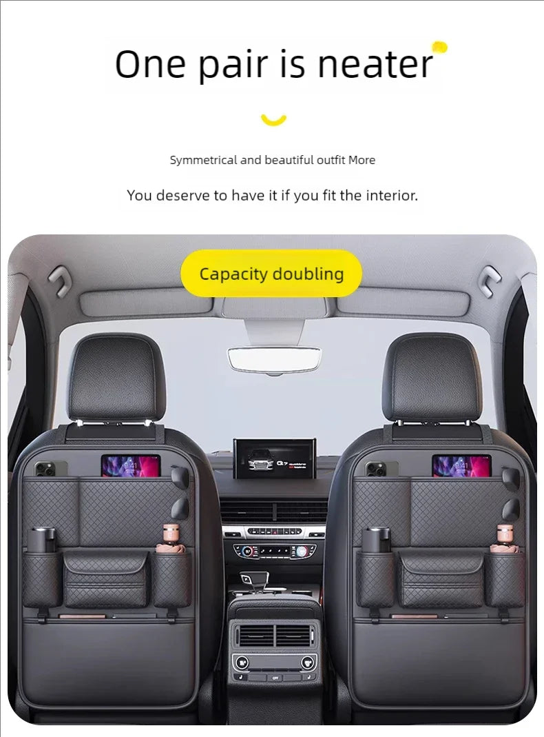 Auto Ease™ Smart Backseat Organizer – Maximum Storage, Zero Clutter