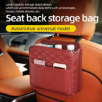 Auto Ease™ Leather Seat Back Storage Organizer