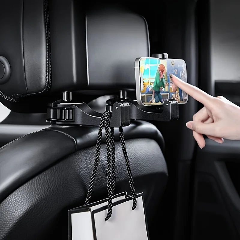 Auto Ease™ Dual-Function Headrest Storage Hanger