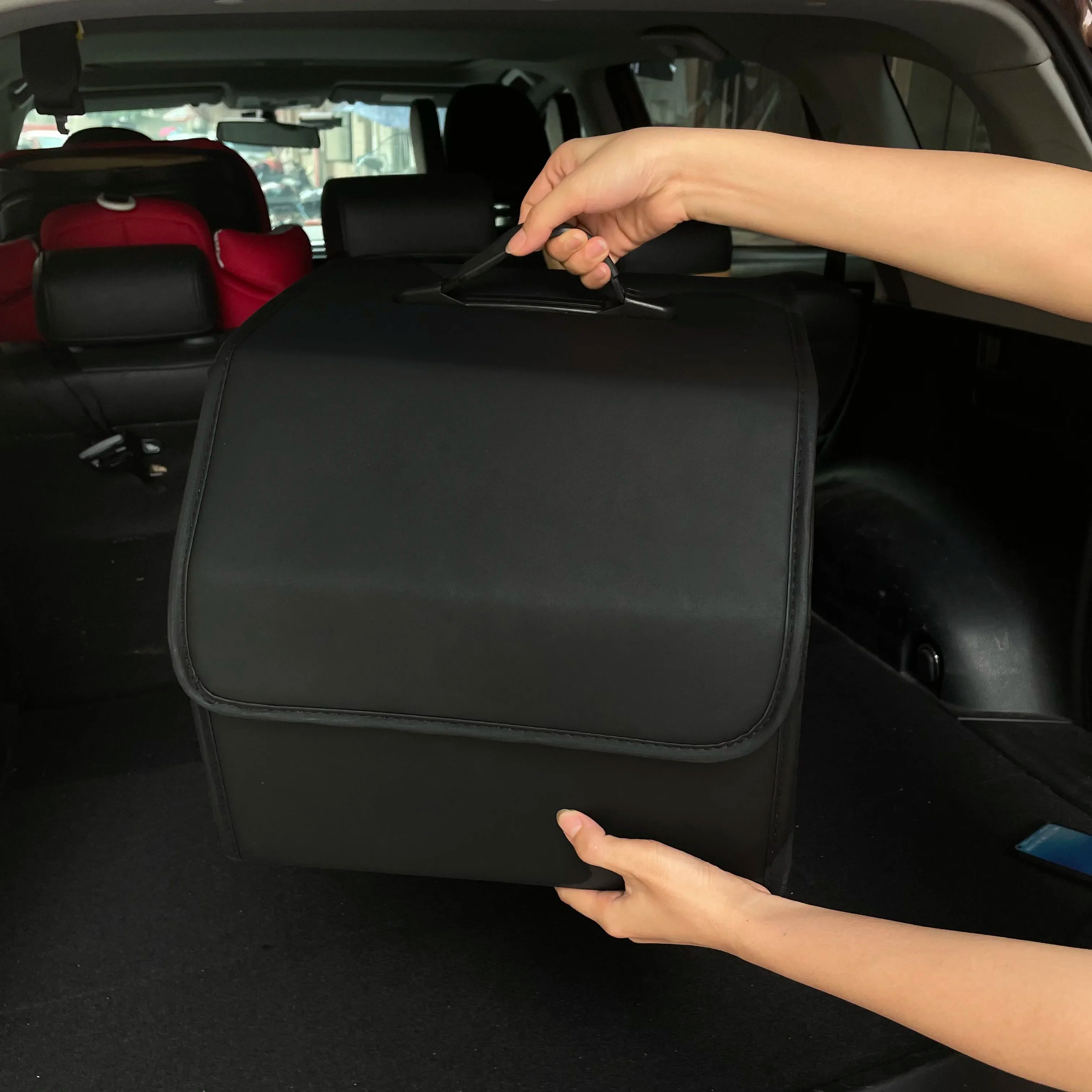Auto Ease™ Collapsible Trunk Organizer – Structured Storage, Zero Clutter