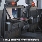 Auto Ease™ Foldable Seat Back Organizer with Integrated Tray Table