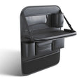 Auto Ease™ Foldable Seat Back Organizer with Integrated Tray Table