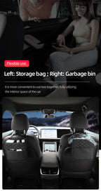 Auto Ease™ Leather Seat Back Storage Organizer