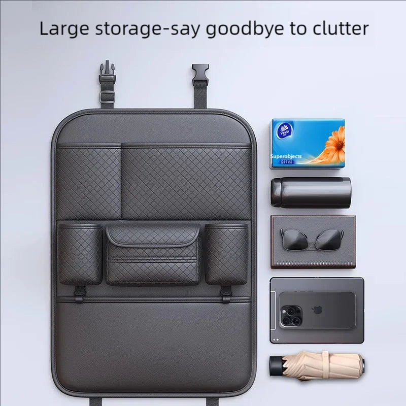Auto Ease™ Smart Backseat Organizer – Maximum Storage, Zero Clutter
