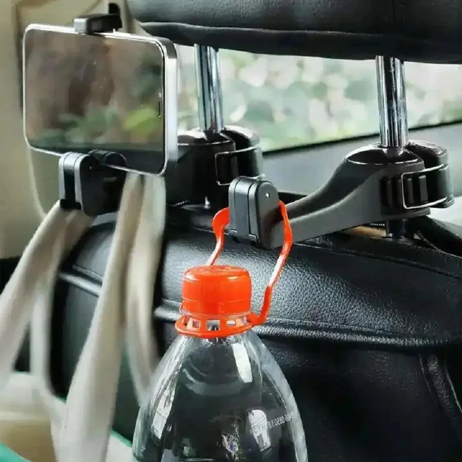 Auto Ease™ Dual-Function Headrest Storage Hanger