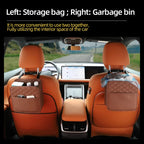 Auto Ease™ Leather Seat Back Storage Organizer