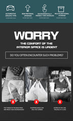 Auto Ease™ Leather Seat Back Storage Organizer