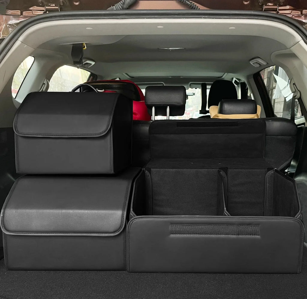 Auto Ease™ Collapsible Trunk Organizer – Structured Storage, Zero Clutter